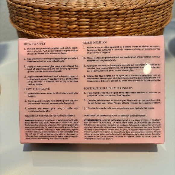 Glamnetic ‘Untamed’ Press-on Nails - Medium Almond - Picture 7 of 7